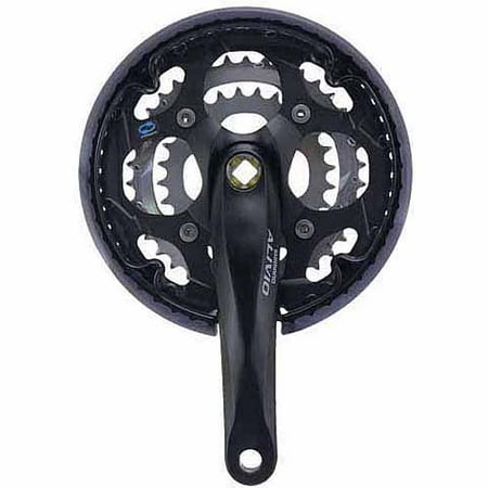 Crank MT Shimano M411 Alivio 48 Tooth 175mm, Black/Gray