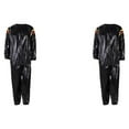 thumbnail image 4 of Guardoinrt Quick Sweat Fitness Sauna Suit for Effective Exercise M Black S to 3XL 2Set, 4 of 6
