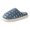 Blue, variant on Vedolay Mens House Slippers Comfy Plush Anti-Skid Indoor Outdoor Shoes Winter Shoes Grey,44-45