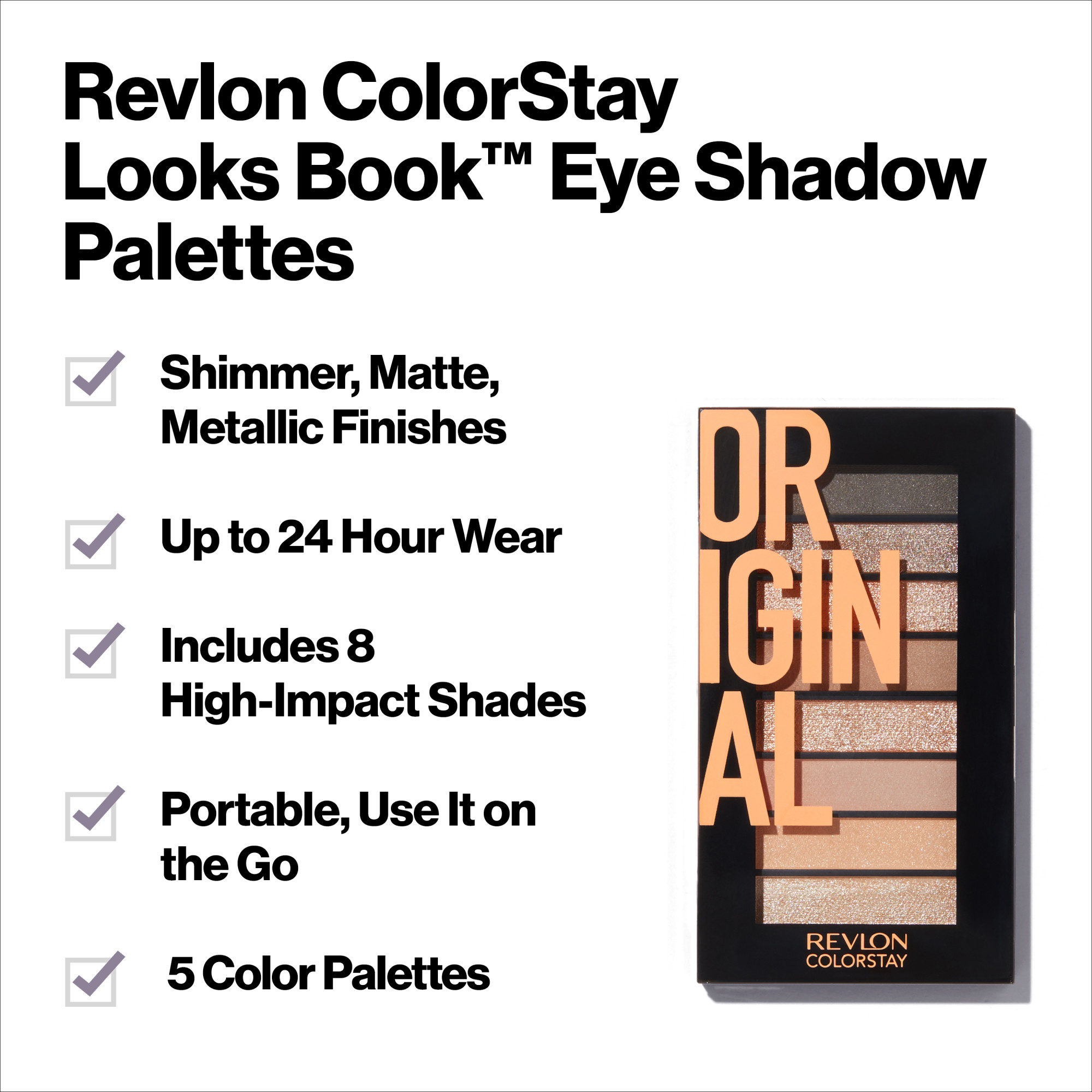 Revlon ColorStay Looks Book Eye Shadow Palette, 930 Maverick, 0.12 oz - image 4 of 9