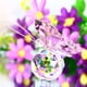 thumbnail image 3 of Figura de mariposa voladora de cristal rosa con base de bola de cristal, colección de figuras, adorno de cristal tallado, estatua de animal coleccionable, 3 of 8