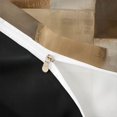 thumbnail image 4 of Homewish Vintage Checkered Duvet Cover Queen,Aesthetic Geometric Queen Bedding,Brown,Black Reversible,3-Piece,1 Duvet Cover and 2 Pillowcases, 4 of 6