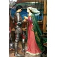 thumbnail image 1 of "Tristram And Isolde, Waterhouse - CANVAS OR FINE PRINT WALL ART", 1 of 1