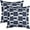 Multi 06, variant on Cow Fur Geometry Throw Pillow Covers 18"x18" Set of 2 Soft Cowhide Farmhouse Cushion Covers Pillow Cases for Couch Sofa Bedroom Car Reversible Western Farm Animal Skin Decorative Throw Pillowcases