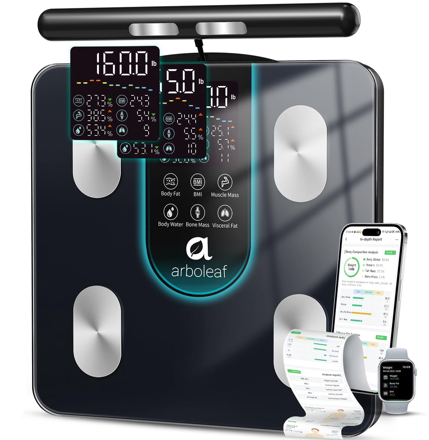Tanita BC554 Ironman Glass InnerScan Body Composition Monitor