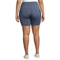 thumbnail image 7 of Under Control Women’s Adult Plus Size Active Seamless Bicycle Short with Phone Pocket Shorts, 7 of 7