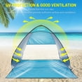 thumbnail image 5 of TOMSHOO Instant Pop Beach Tent, Lightweight Sun Shelter with UV Protection, 5 of 7