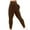 Brown, variant on Posijego Women's Workout Leggings Butt Lift High Waist Seamless Yoga Pants Elastic Tight Gym Leggings