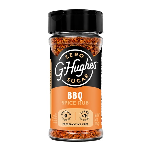 G Hughes Zero Sugar BBQ Spice Rub, 5 oz
