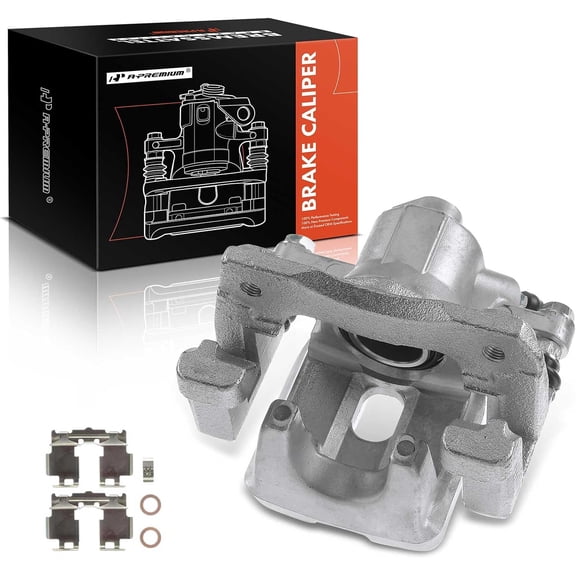 A-Premium Brake Caliper Assembly Compatible with Lexus ES300h ES350 Toyota Avalon Camry 2012-2018 Rear Driver Side