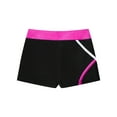 thumbnail image 4 of iiniim Kids Girls Gymnastics Dance Sport Athletic Booty Shorts Stretchy Tights Activewear Hot Pink 14, 4 of 7