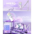 thumbnail image 4 of ONIKUMA Gaming USB Microphone, Noise Cancelling Condenser Mic with Mute, Reverb, Monitoring & Boom Arm for Streaming, Podcast, PC, PS4/PS5, Mac, 4 of 11