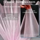 thumbnail image 5 of Tela IONTACH de organza de tul rosa claro, 30 cm x 46 m, rollo, 5 of 6