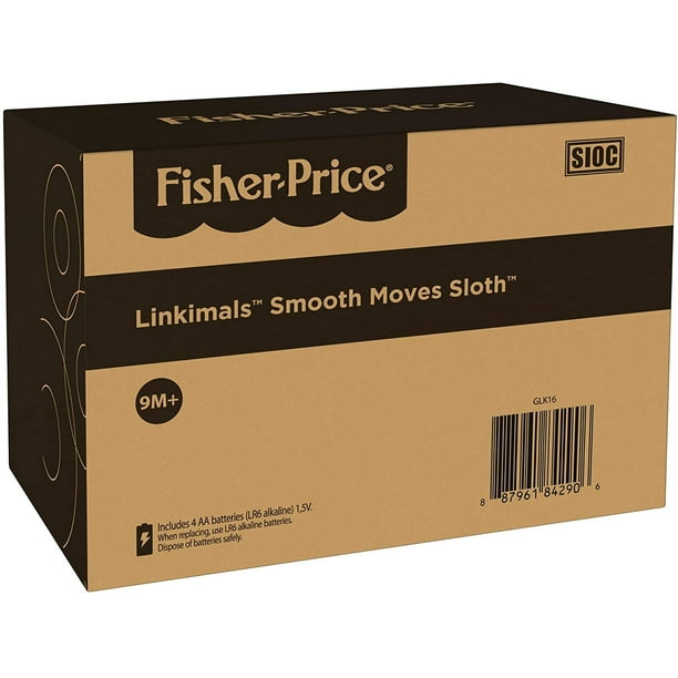 Fisher Price Linkimals Smooth Moves Sloth juguete para bebe Fisher Price Fisher Price Walmart en linea