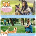 thumbnail image 3 of Juguetes masticables para perros, resistentes y rellenables, con dispensador de golosinas, de caucho natural duradero para la limpieza dental, 4,3 x 4,3 x 12,7 cm, color rosa., 3 of 5