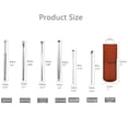 thumbnail image 2 of Spring Ear Wax Cleaner Tool Set Ear Pick Kit De Eliminación De Cera De Los Oídos Spring Ear Cuchara De Acero Inoxidable Herramienta De Limpieza De Oídos Limpiador De Curetas De Oídos Unisex Eigraketly CE008130-03, 2 of 6