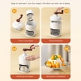 thumbnail image 3 of Hand Crank Ice Shaver, Hand Crank Ice Crusher ABS Shell Stainless Steel Blade Manual  For Cream For BBQ, 3 of 8