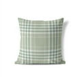 thumbnail image 2 of Christopher Plaid Green Throw Pillow, 2 of 4