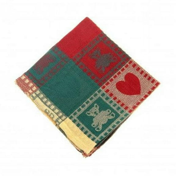 AG-31227S-4 Dish Cloths, Teddy Bear - Set of 4