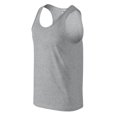 thumbnail image 3 of Gildan - Camiseta Sin Mangas de Suave para Hombre (Gris Deportivo), 3 of 4