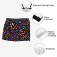 thumbnail image 3 of Honeii Colorful Pumpkin Faces Print Mens Boxer Briefs Breathable,Boxer Brief for Men, Moisture-Wicking Underwear-XX-Large, 3 of 5