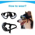 thumbnail image 5 of Gafas de sol para perros a la moda, gafas para perros al aire libre, impermeables, a prueba de polvo UV, a prueba de nieve, gafas de sol para nadar para perros JFHHH pequeña, 5 of 5