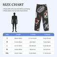 thumbnail image 4 of Bixox Men's Japanese Sushi Hashi Patterned Pajama Pants with Pockets Lounge Clothes for Home, 4 of 5