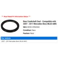 thumbnail image 2 of Rear Crankshaft Seal - Compatible with 2007 - 2011 Mercedes-Benz ML63 AMG 2008 2009 2010, 2 of 2