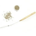 thumbnail image 4 of 10 Pcs Boucle en Bois pour Enfiler les Cheveux, Outil d'Extension, 4 of 5