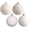thumbnail image 2 of Vickerman 6" Gold 4-Finish Ball Ornament Assortment, 4 per Box, 2 of 2