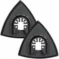 thumbnail image 1 of Triangular 90mm Sanding Pads for Oscillating Tools - 2 Pack, Perfect for Wood Sanding, 1 of 1