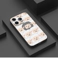 thumbnail image 3 of Agregue un toque de alegría a su iPhone15 Pro Max 14 13 12 Pro 11 con una divertida funda para teléfono plateada mate con diseño de dibujos animados, 3 of 4