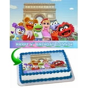 Muppet Babies Edible Cake Image Topper Personalized 1/4 Sheet (8"x10.5")