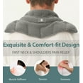 thumbnail image 3 of UNCN Wheat Bag Heat Pad - Microwavable, for Neck & Shoulders, Soothing & Circulation Support, 17"x7", 3 of 7