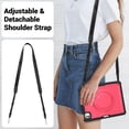thumbnail image 6 of XYX Case for iPad Pro 13 inch (2025 M5/2024 M4) with Rotating Stand, Shoulder Strap, 2in1 Shockproof Cover, Rose, 6 of 7