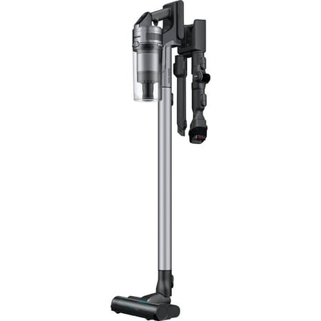 Samsung - Jet™ 75 Complete Cordless Stick Vacuum with Long-Lasting Battery - ChroMetal with Teal Silver Filter
