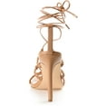 thumbnail image 3 of Journee Collection Womens JAMILA Faux Leather Dressy Heels, 3 of 3