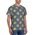 thumbnail image 5 of Rocae Cute Turtle for Men's Moisture-Wicking Crew Tee - T-Shirt for Sports, Outdoor Activities, and Casual WearMedium, 5 of 9