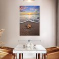 thumbnail image 3 of Elephant Stock Fort Lauderdale Beach Starfish Wall Art - Vertical Canvas Wall Art - Living Room Wall Decor - Animal Canvas - Gray And Beige Decor - 32" x 48", 3 of 8