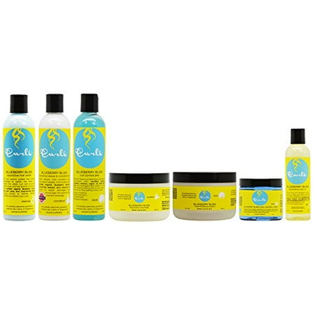- Curls Blueberry Bliss Curl Care All-in-One System - 7 pieces