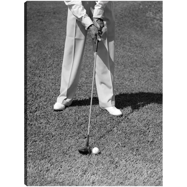 Cuadro Decorativo - Clásico Stance Golfista