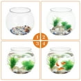 thumbnail image 4 of Miangastore Bac à Poisson Rond Transparent - Bols à Poisson pour Betta, Bol de Terrariums Ronds, Bac à Poisson Rouge pour Décoration de Bureau à Domicile, Animal de Compagnie, 4 of 8