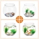 thumbnail image 5 of BRIGHTFUFU Tanque de acuario transparente, tanque Betta multifunción, tanque de peces dorados de escritorio, decoración de oficina, 5 of 7