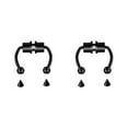 thumbnail image 1 of maskred 1/2/3/5 2021 New Fake Nose Ring Alloy Nose Hoop Septum Rings For Black 2PCS, 1 of 6