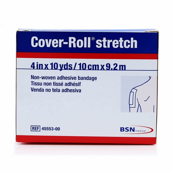 BSN 45553 Medical Cover-Roll Stretch Adhesive Bandage, 4" x 10 yd.
