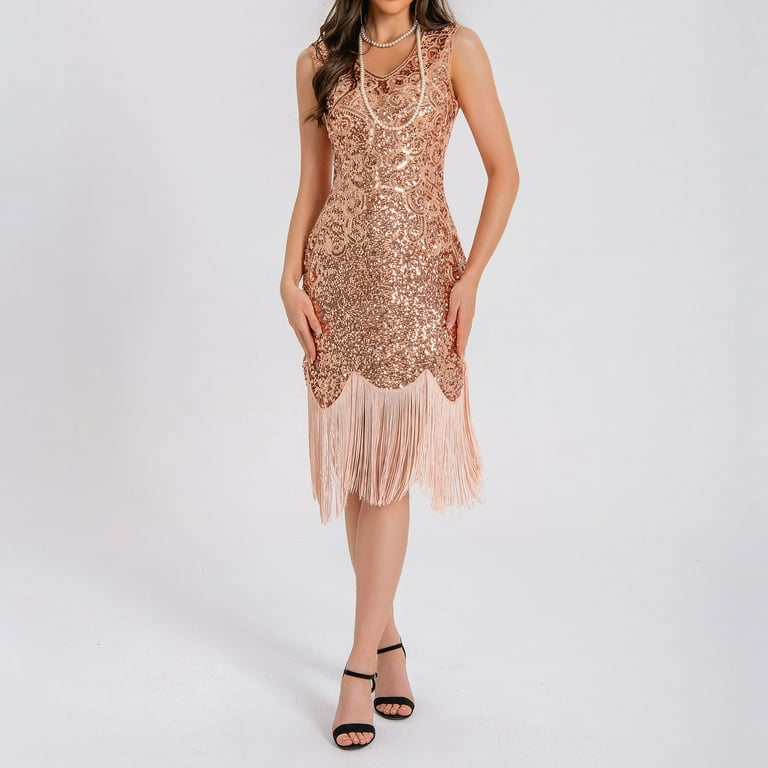 sequin festival dress plus size Michael Kors Kids Baby Girls Gold Sequin Dress main image 0
