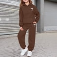 thumbnail image 3 of Tiijoy Boys Outfits Comfortable Casual Hoodie Jogger Sweatpants Sweatsuit, Sizes 2-13, 3 of 4