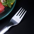 thumbnail image 2 of Inteprter Tenedor de sandía 2 en 1, rebanador de doble cabeza, herramientas de cocina para frutas, divisor multifunción de acero inoxidable, Mostrada, 2 of 6