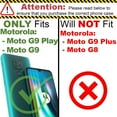 thumbnail image 2 of CoverON Motorola Moto G9 Play Case / Moto G9 / E7 Plus Case, Military Grade Full Body Rugged Slim Fit Clear Phone Cover, Light Blue, 2 of 9