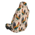 thumbnail image 2 of Balery Rooster Pattern Car Seat Cover - Soft & Breathable Front Premium Covers with Non-Slip Protector Fits Most Automotive, Vans, SUVs, Trucks - 1 Unit, 2 of 5